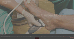 Desktop Screenshot of podologocarmenmorillas.com